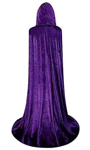 LHJ Adult Halloween Costumes Cape Cloak Knight Witches Vampires Cosplay - Image 3