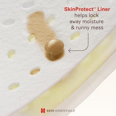 Huggies Size 1 Diapers, Skin Essentials Baby Diapers, Size 1 (8-14 lbs), 84 Count, Packaging May Vary - Image 3