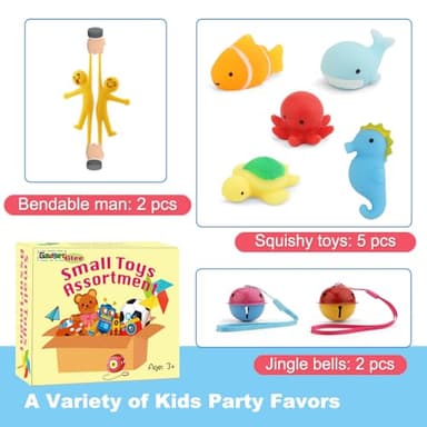 Prize Box Toys for Kids Classroom Rewards, Small Prizes Bulk Items Party Favors for Boys, Pinata Filler Goodie Bag Stuffers, Goodies Mini Claw Machine Toys Refill - Image 3