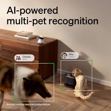 PETLIBRO AI Dog Camera Pet Camera Indoor with Phone App [Multi-Pet Recognition, Daily Activity Analysis & Smart Summaries] Cat Cam 360° View, 1080P Dog Cam Night Vision, 2-Way Audio WiFi Cam - Image 2