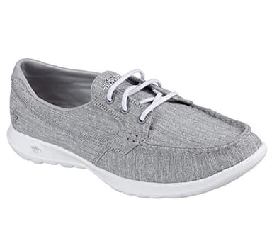 Skechers Performance Women's Go Walk Lite-15433 Boat Shoe,gray,7.5 M US - Image 2