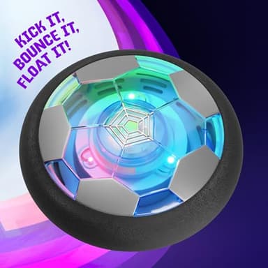 Ninja Blast Hover Soccer Light-Up Ball, Indoor Toy Games Gifts for Birthday, Kids, Boys for Age 6, 7, 8, 9, 10, 11, 12 Years Old, Single - Image 9