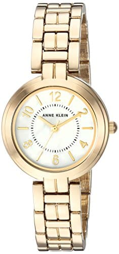 Anne Klein Women's Gold-Tone Bracelet Watch (AK/3070MPGB) - Image 1