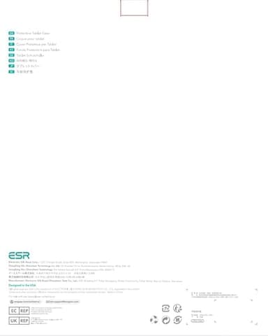 ESR for iPad Air 11 Inch Case M3/M2 (2025/2024), iPad Air 5th/4th Gen (2022/2020), Powerful Magnetic Attachment, Slim Trifold Stand Case, Auto Wake/Sleep, Durable Protection, Black - Image 11