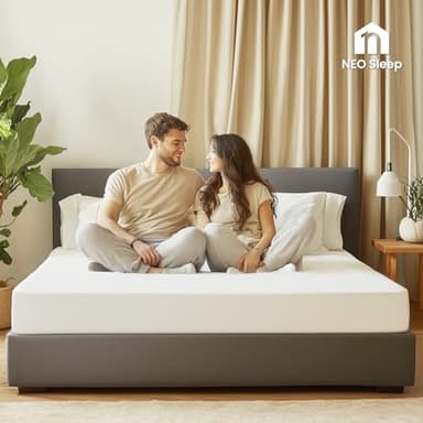 Neo Sleep 12 Inch Cal King Medium Firm Cooling Gel Memory Foam Mattress for Cool Sleep Pressure Relieving CertiPUR-US Certified Foam, Mattress in a Box Fiberglass Free (California King, 12 in) - Image 7