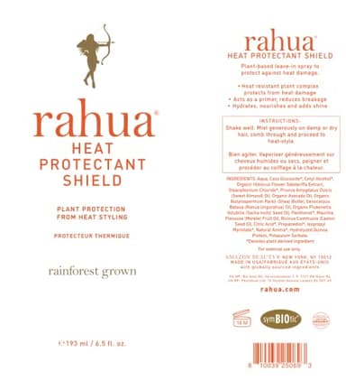 Rahua Heat Protection Spray for Hair, 6.5 Fl. Oz, Multi Formulated Heat Shield Hair Spray Helps Protect Against Heat, Lightweight Hair Care Heat Protectant Enriched with Vitamin E, Aloe Vera, Keratin - Image 9