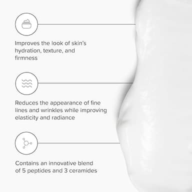 DRMTLGY Peptide Night Cream Face Moisturizer. Fragrance Free and Oil Free Hydrating Facial Moisturizer for All Skin Types. 2.1 oz - Image 2