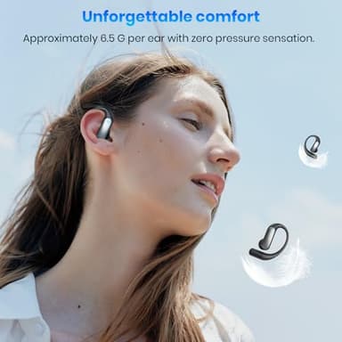 AI Translation Earbuds Real Time: OWS 3-in-1 Translator Earbuds for iOS & Android, Supporting 144 Languages with 60-Hour Battery Translator Headphones for Travel Business Meetings & Learning - Image 6