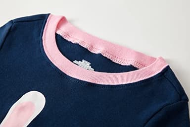 Family Feeling Easter Bunny Baby Girls Pajamas Long Sleeve Cotton Toddler Kid Rabbit Pjs 18-24 Monthes - Image 3