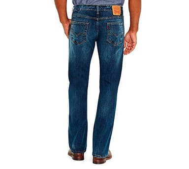 Levi's Men's 527 Slim Bootcut Fit Jeans, Black Stone-Stretch, 36W x 30L - Image 2