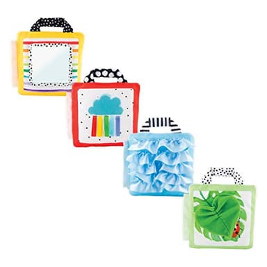 Sassy Reversible Soft Sensory Activity Panels, 4Count, Ages 0+ Months - Image 3
