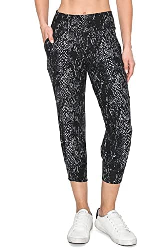 Leggings Depot ActiveFlex Jogger Yoga Pants with Pockets (Capri, Fatal Attraction, X-Large) - Image 5