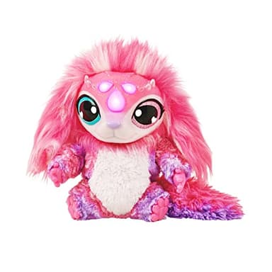 Magic Mixies Magical Misting Crystal Ball with Interactive 8 inch Pink Plush Toy and 80+ Sounds and Reactions - Image 10