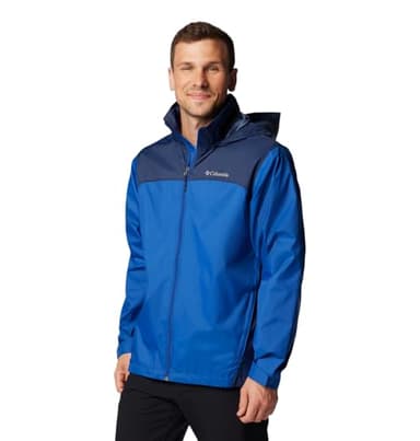 Columbia Men's Glennaker Lake II Rain Jacket, Mountain Blue/Collegiate Navy, Large - Image 4