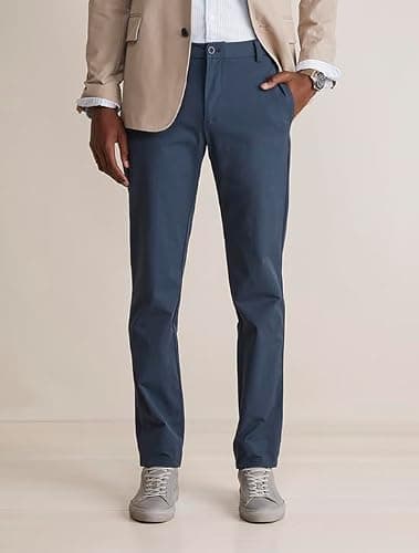 vineyard vines Men's On-The-Go Pant, Blue Blazer, 36W x 30L - Image 12