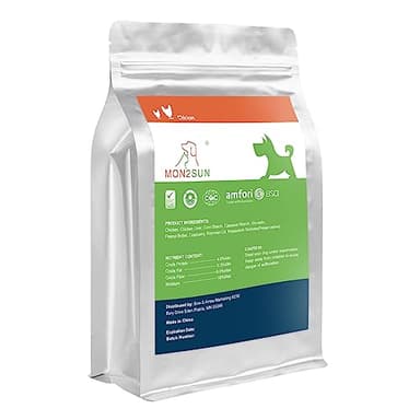 MON2SUN Rawhide Free Dog Treats, Peanut Butter Bones, 5 Inch 6 Count Chews for Small and Medium Dogs, Healthy Bones for Balanced Nutrition (Peanut Butter, 12.7 Ounce -Pack of 1) - Image 8