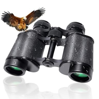 10x25 High Powered Binoculars for Adults, Waterproof Compact Binoculars with Low Light Vision for Bird Watching Hunting Football Games Travel Stargazing Cruise with Carrying Bag - Image 1