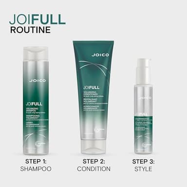Joico JoiFULL Volumizing Styler | For Fine, Thin Hair | Add Instant Body | Long-Lasting Volume & Texture | Protect Against Pollution | With Rice Protein & Bamboo Extract | 3.38 Fl Oz - Image 5