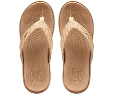 KuaiLu Womens Flip Flops Ladies Yoga Mat Comfortable Walking Thong Sandals With Plantar Fasciitis Arch Support Slip On Indoor Outdoor For Summer - Image 9