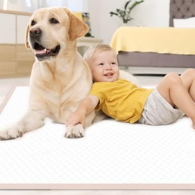 Oomicat XXL Puppy Pads, 35 Count Dog Pads Extra Large, 36"×36" Pink Pee Pads for Dogs｜Disposable Training Pads, Super Absorbent & Leak-Proof & Quick Drying Potty Pads for Doggy - Image 7