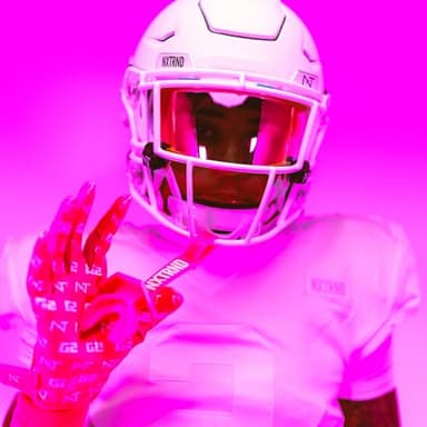 Nxtrnd Two Football Mouth Guard, Football Mouthpiece with Strap, Fits Adult & Youth (Pink) - Image 6