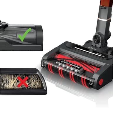 Shark IZ840HRW Stratos Cordless Vacuum with Clean Sense IQ, DuoClean PowerFins HairPro MultiFLEX, Includes Crevice Tool, Up to 50 Minute Runtime, Red (Renewed) - Image 10