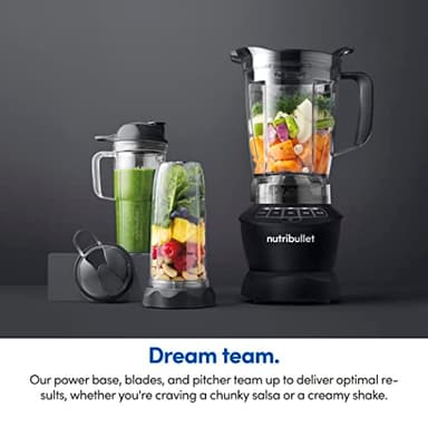 nutribullet Full-Size Blender Combo 1200W –Matte Black - Image 6