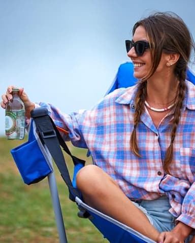 KingCamp Hammock Camping Chair, Swinging Portable Folding Camp Chairs for Adults Max 440lbs Heavy Duty Foldable Oversized Rocker with Aluminum Alloy Frame Cup Holder for Outdoor Beach Patio Sport - Image 2