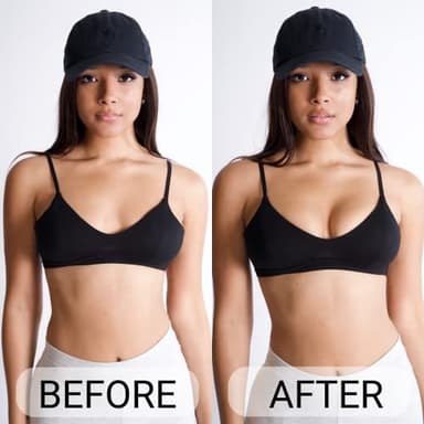 Epiphany LA Women's Push Up Padding Inserts for Swimsuits, Sports Bras and Clothing (Beige, B Cup - 3 Pairs) - Image 7