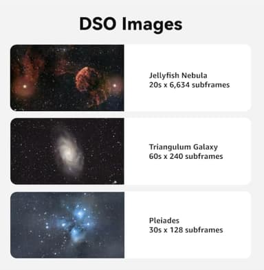 DWARFLAB Dwarf 3 Smart Telescope - Portable, Capture Astronomy/Wildlife/Panorama, EQ Mode, Cloud Processing, 4K Auto-Tracking, Ultra-Light 3lb, Suits All Ages - Image 7