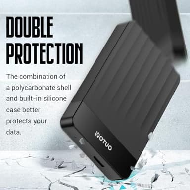 YOTUO Portable External Hard Drive Storage Expansion Mobile HDD USB 3.0 for PC, Mac, Desktop, Laptop, PS4, PS5, Xbox One X/S, Xbox 360, Xbox Series X/S, Office & Game (Black, 750GB) - Image 7