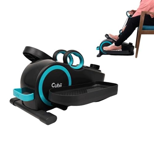 Cubii Total Body - Compact 2-in-1 Elliptical with 12 Resistance Levels, Low-Impact Cardio & Strength Training with an Ergonomic Pulley System for a Full-Body Workout Anywhere You Sit - Adult to Senior - Image 1