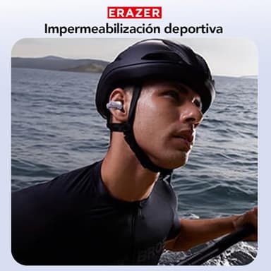 ERAZER XF28 AI Translation Earbuds Real Time Translator Earbuds LCD Touch Screen Open Ear Clip Wireless Bluetooth Translating Headphones Included for 135 Languages Translation Device with APP - Image 9