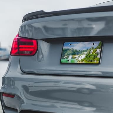 VulgrCo Custom License Plate - UV Printed Personalized License Plate for Car, Truck, SUV, Photo & Logo, Door Plate Cover, Vanity Auto Accessory, 6x12 Inch - Image 4