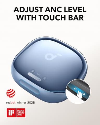 Soundcore Liberty 4 Pro by Anker, Noise Cancelling Wireless Earbuds, 7-Sensor and Real-Time Adaptive Noise Cancelling, 2× Faster Charging, Studio-Level Hi-Fi Music, Clear Calls with 6 Mics and AI - Image 2
