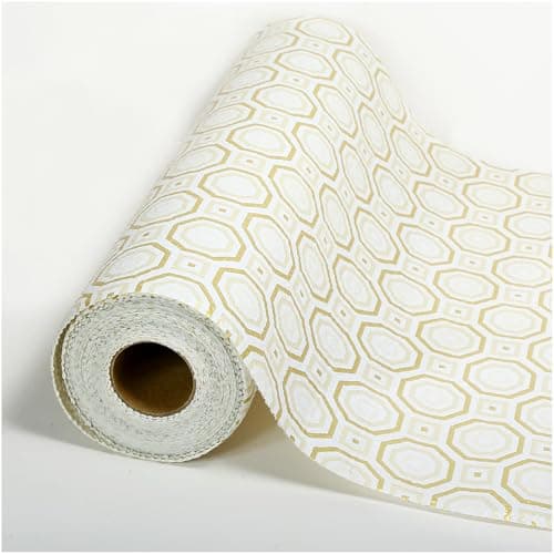 Deabevn Shelf Liners for Kitchen Cabinets Non-Adhesive 24in×30FT,Non-Slip Kitchen Drawer Liners,Thickened Waterproof Washable Easy to Cut Drawer Mats for Home - Image 1