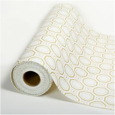 Deabevn Shelf Liners for Kitchen Cabinets Non-Adhesive 24in×30FT,Non-Slip Kitchen Drawer Liners,Thickened Waterproof Washable Easy to Cut Drawer Mats for Home - Image 1