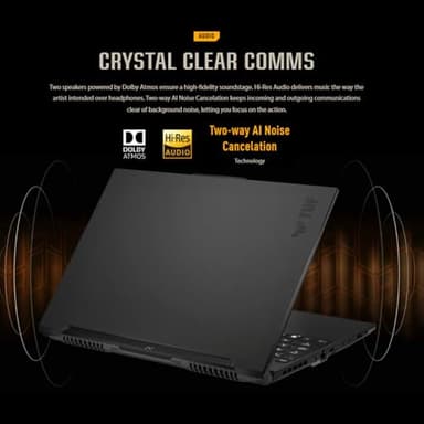 ASUS TUF A16 Gaming Laptop, Radeon RX 7700S 8 GB(Beats RTX 4060), AMD Ryzen 7 7735HS(Up to 4.75 GHz, Beats i7-13620H), 16" FHD 165 Hz, 64 GB DDR5, 1 TB SSD, Wi-Fi 6, Windows 11 Pro, Office 2024 - Image 4