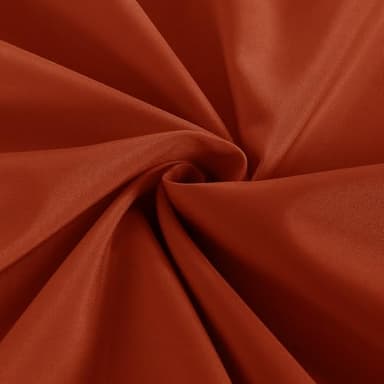 Obstal 2 Pack Table Clothes for 6 Foot Rectangle Tables - Water Resistant Washable Fabric Polyester Rectangle Table Cover Protector for Wedding, Banquet and Trade Shows, 72L x 30W Inches, Rust - Image 6