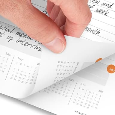 AT-A-GLANCE 2025 Planning Notebook, Daily, 5" x 8-1/4", Small, Plan. Write. Remember., Brown (7062013025) - Image 3