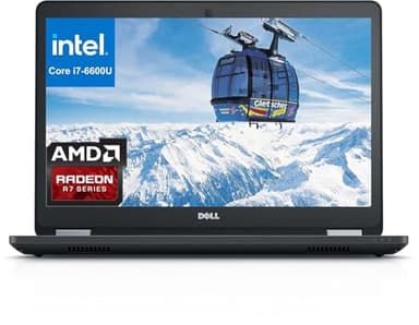 Dell Latitude E5470 Laptop, 14inch Business Notebook, Core i7-6600, 16GB RAM, 256GB SSD, AMD R7 M360, VGA, HDMI, Windows 10 Pro(renewed) - Image 1