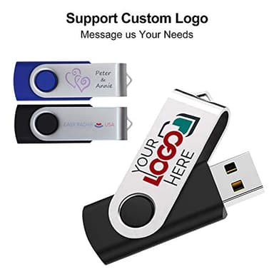 Aretop Bulk USB Flash Drive 4GB, Premium USB Drives 2.0 Pendrive 100 Pack Flash Drive Bulk Thumb Drives Memory Stick (4GB 100 Pack, Mix Color) - Image 9