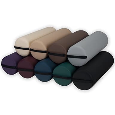 EarthLite Bolster Pillow Jumbo – Durable Massage Bolster, 100% PU Upholstery incl. Strap Handle/Professional Quality for Massage Table/Back Pain Relief - Image 3