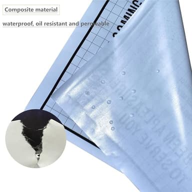 White Car Paper Floor Mats,50Pcs Vehicles Disposable Floor Pads,Temporary Cars Floor Protector,Automotive Mat Covers Protector,Detailing Detail Wash,Temporary Sticky 16x20inch - Image 5