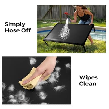 Veehoo Chew Proof Elevated Dog Bed - Durable Raised Dog Training Platform, Agility, Ideal for Large Dogs - Indoor/Outdoor, CWC2420CP - Image 6