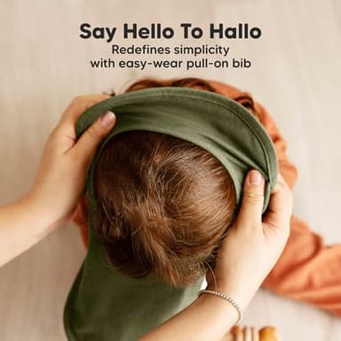 8-Pack Baby Bibs for Boys, Girls - Pullover Bibs for Drooling Teething Baby Girl & Boy Toddler, Newborn, Soft & Absorbent, Cute Colors, Large Torso Coverage Keep Infant Clean & Dry (Brick) - Image 4