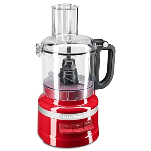 KitchenAid KFP0718ER 7-Cup Food Processor Chop, Puree, Shred and Slice - Empire Red - Image 1