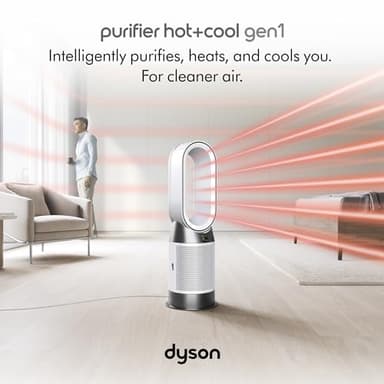 Dyson Purifier Hot+Cool™ Gen1 HP10 - Purifying Fan Heater (White) - Image 4