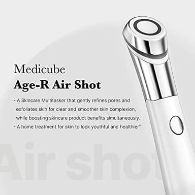 Medicube Age-R ATS Air Shot - Microneedling Pore Tightening Skin Care Device for Enhanced Absorption, Pore Refinement, and Smoother Skin Texture - Exfoliation, Skin Rejuvenation - Korean Skin Care - Image 2