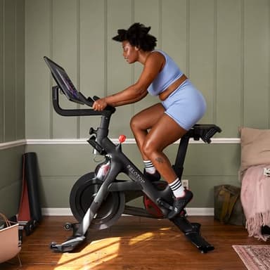 Peloton Bike+ | Indoor Stationary Exercise Bike with 24” HD, Anti-Reflective Rotating Touchscreen - Image 3